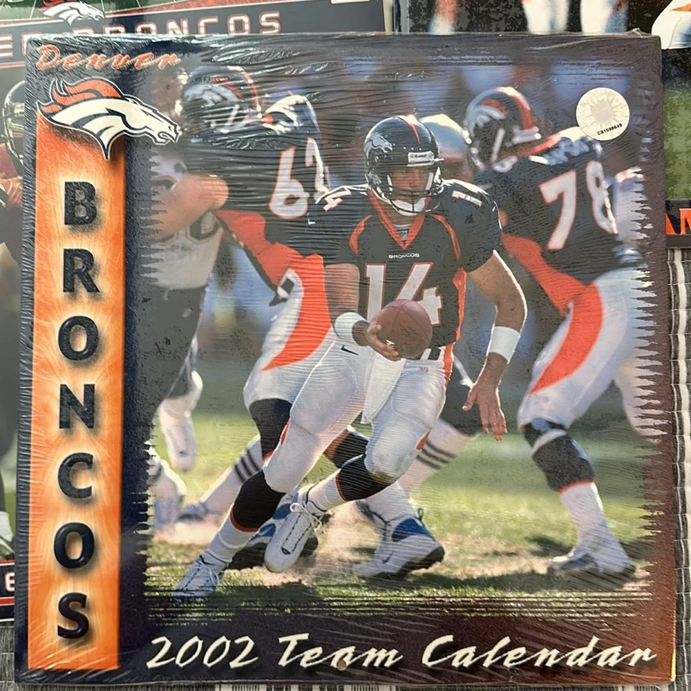 Denver bronco team calendars